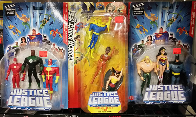 Justice League 3-packs