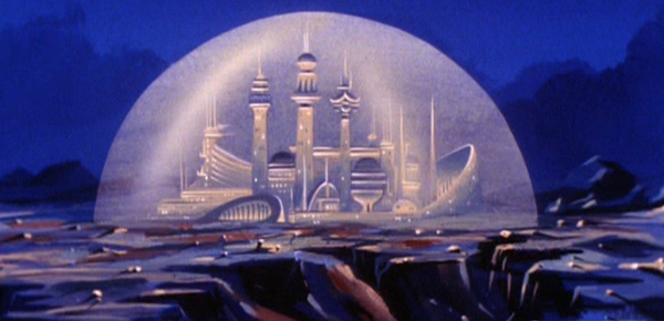 Future domed city