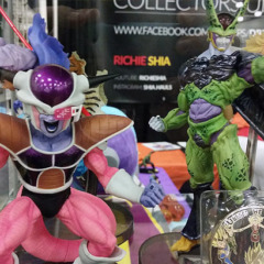 Frieza and Cell figures
