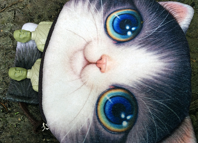 Mummy Brothers in cat sleeping bag
