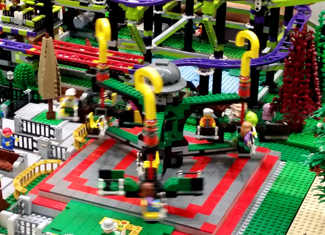 LEGO city carousel