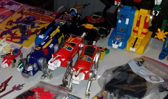 Voltron toys
