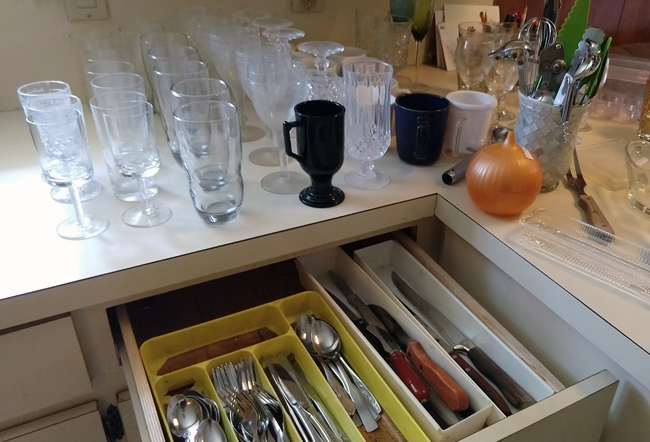 Glassware and silverware