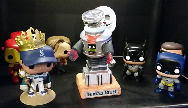 Funko Pops and Lost in Space Robot