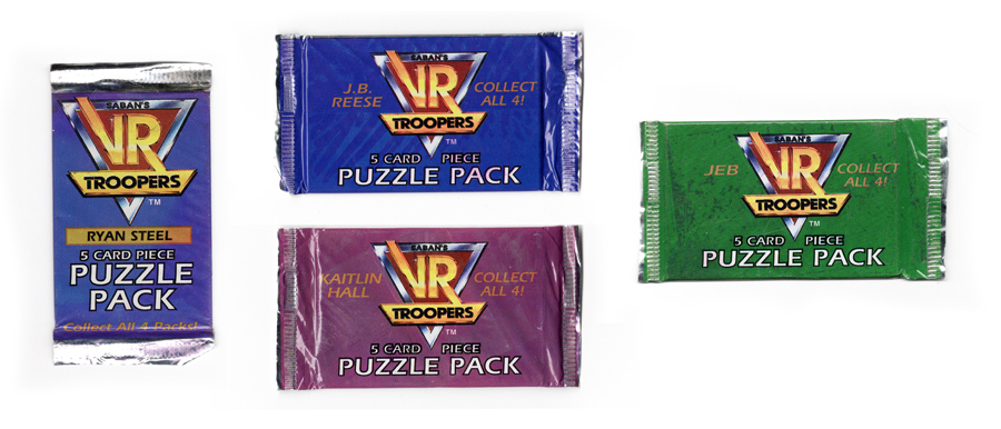 Four VR Troopers puzzle packs