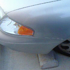 Close-up of a parked car
