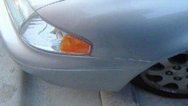 Close-up of a parked car