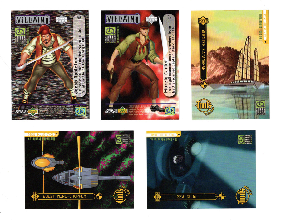 Real Adventures of Jonny Quest Trading Cards