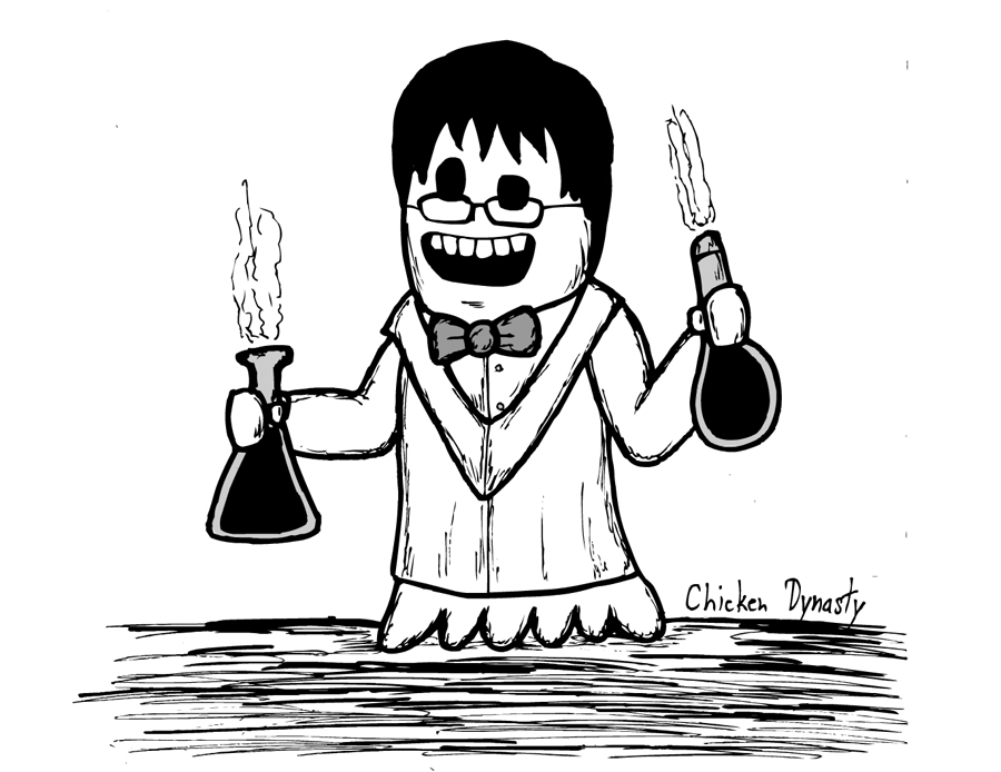 Jerry Lewis as The Nutty Professor ghost