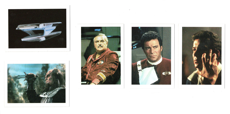 Star Trek III trading cards